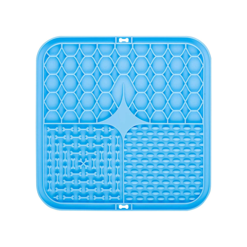 20 cm pet lick mat shown with textured feeding surface